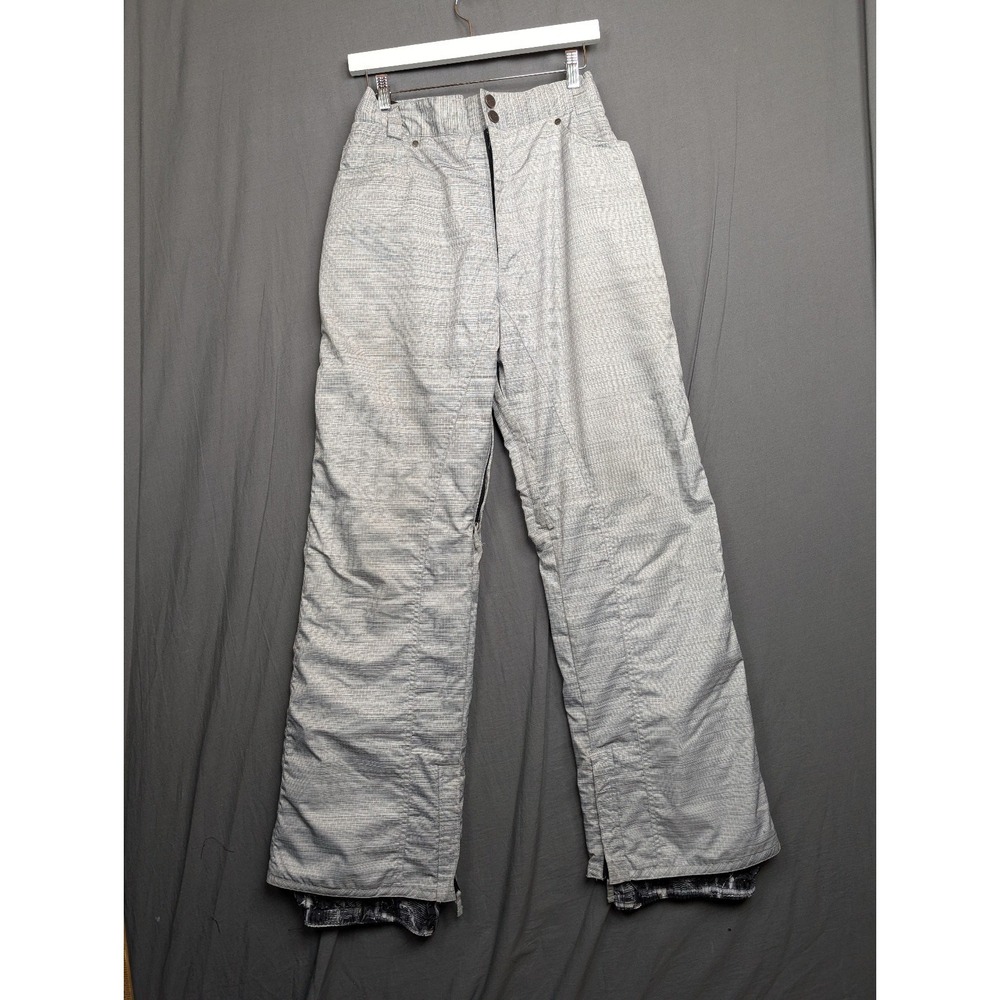 Body Glove Women's Gray Insulated Ski Snowboard Pants Size L Winter Waterproof